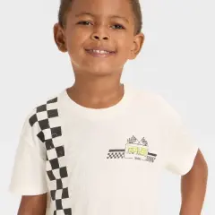 Grayson Mini Toddler Boys' Mesh Jersey T-Shirt - White