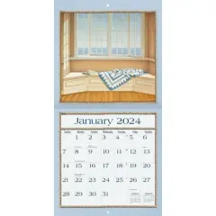 Lang 2024 Wall Calendar 12"x12" Seaboard