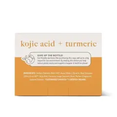 Olivia Care Kojic Acid Turmeric Brightening Bar Soap Set - 5oz/3ct