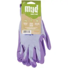 Mud Gloves Simply  Women's Large Nylon Passion Fruit Garden Glove 021PF/L