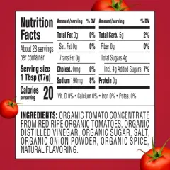Heinz Organic Tomato Ketchup - 14oz