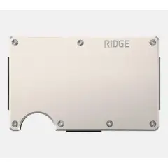 Ridge Wallet - Monaco White - Cash Strap