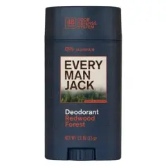 Every Man Jack 48-Hour Odor Defense Premium Deodorant - Redwood Forest - 2.6oz
