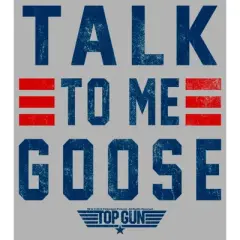 Boy's Top Gun Talk to Me Goose Quote T-Shirt