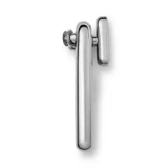 Caraway Home Stainless Steel Can Opener: Manual Silver Freestanding, Hand Wash, 1 Year Warranty, 7.1" Height