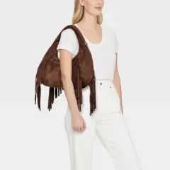 Soft Fringe Crescent Handbag - Universal Thread&trade;