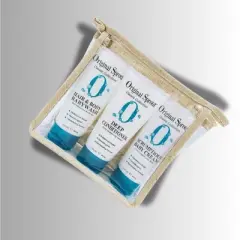 Original Sprout Travel Trio - Deep Conditioner Hair & Body Baby Wash Scrumptious Baby Cream (3 oz)