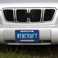NCAA Kansas State Wildcats Colored License Plate Frame