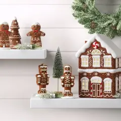 Christmas Ceramic Gingerbread House Decor Tall House - Wondershop&trade;