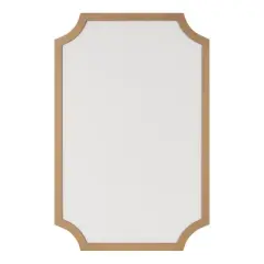 24" x 36" Holbrook Pinboard Style-1 Gold - Kate & Laurel All Things Decor