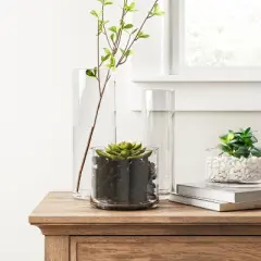 Decorative Filler Stone in Drawstring Bag White - Threshold&trade;: Polished Natural Rocks, Home Decor Accents