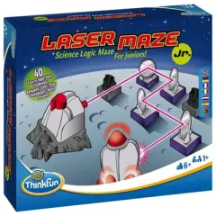 ThinkFun Laser Maze Jr Game: Educational Board for Creative Thinking & Problem Solving, 1 Player