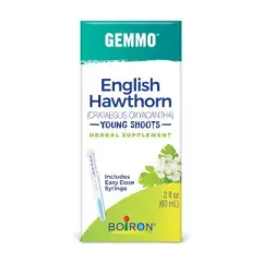 English Hawthorn, Young Shoots by Boiron Herbal Supplement  -  2 fl oz(60 ml) Liquid
