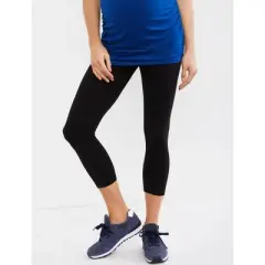 Essential Stretch Secret Fit Belly Maternity Crop Leggings | Motherhood Maternity