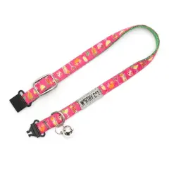 The Worthy Dog Summer Cheer Breakaway Adjustable Cat Collar