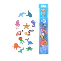Wild Republic Nature Tube Ocean Babies Animal Figure, 13 Inches