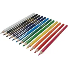 School Smart Professional Colored Pencils, Assorted Colors, Set of 480
