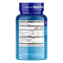 Smurfs Restful Sleep Kids Vitamin Gummies with Melatonin, Sleep Gummies for Children, Smurfs Berry Flavored, 50ct