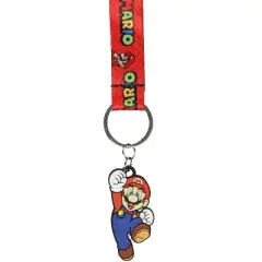 Nintendo Super Mario Bros. Mario Wrist Strap Lanyard for Keys and Wallets
