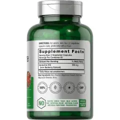 Horbaach Berberine HCl | 120 Capsules