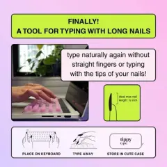 tippy type Keyboard Cover Compatible with Mac