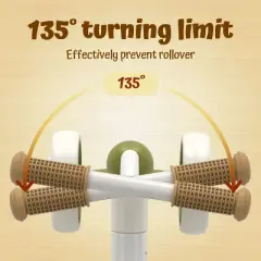 BabyBond Baby Balance Bike for 1 Year Old Boys Girls 12-36 Month Toddler Bike with 4 Silent Wheels, First Birthday Gift