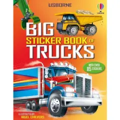 Big Sticker Book of Trucks - (Sticker Books) by  Simon Tudhope (Paperback)