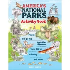 America's National Parks Activity Book - (Dover Kids Activity Books: Nature) by  Becky Radtke (Paperback)