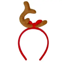 Dr. Seuss How The Grinch Stole Christmas Max's Reindeer Antler Design Headband Red
