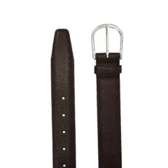 CrookhornDavis Men's Princeton Pebble Calfskin Leather Belt