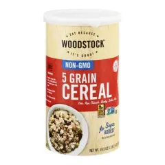 Woodstock 5 Grain Cereal - Case of 12/18.5 oz