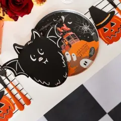 Daydream Society - Going Batty Large Bat Plates - Pack of 8 Paper Plates