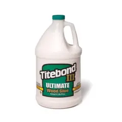 Titebond III Ultimate Waterproof Tan Wood Glue 1 gal (Case of 2)