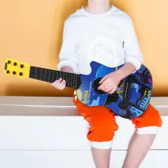 DC Comics Super Friends Batman 21 Inch Mini Guitar in Blue