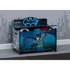 Delta Children Batman Deluxe Toy Box - Greenguard Gold Certified