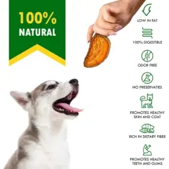 Beloved Pets Dog Treats, Sweet Potato Chips, All Natural Chews 10.6 Oz - 1 Pack