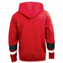 NHL Chicago Blackhawks Men's Long Sleeve Hooded Sweatshirt with Lace