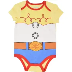 Disney Pixar Toy Story Jessie Bo Peep Baby Girls 5 Pack Bodysuits Newborn to Infant