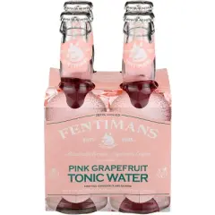 Fentimans Mixer Tonic Water Pink Grapefruit - Case of 6 - 26.8 fl oz
