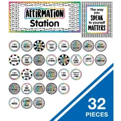 Carson Dellosa Education Affirmation Station Bulletin Board Set (32 pieces)