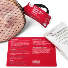 Hickory Smoked Spiral-Cut Bone-In Ham - 6-10lbs - price per lb - Market Pantry&trade;