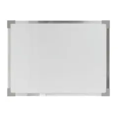 Crestline Products Aluminum Framed Dry Erase Board 36" x 48"