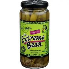 The Extreme Bean Garlic & Dill Pickled Bean - Case of 6 - 16 oz
