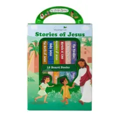 My Little Library: Stories of Jesus (12 Board Books) - by  Little Grasshopper Books & Publications International Ltd (Hardcover)