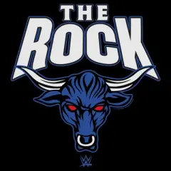 Junior's WWE The Rock Bull Logo T-Shirt