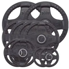 Body-Solid Olympic Rubber Grip Weight Set 105lbs