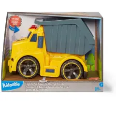 Kidoozie Lights N' Sounds Dump Truck, Friction Powered, For Ages 3+