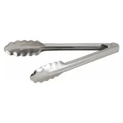 Winco Utility Tongs, Stainless Steel, Heavyweight