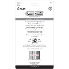 Pilot 5pk G2 Design Collection Dots Gel Pens Fine Point 0.7mm Black Ink