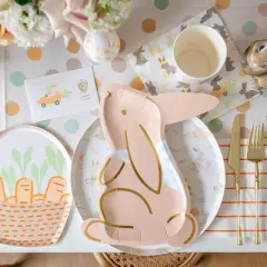 Daydream Society - Bunnies In The Garden Temporary Tattoos - Pack of 2 Tattoos